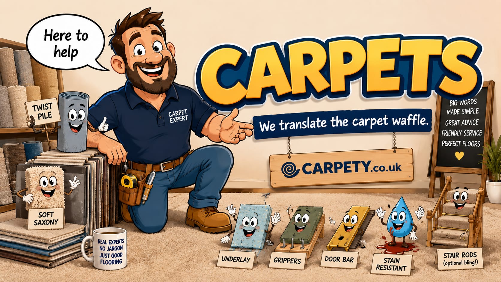 Carpety Carpets Banner
